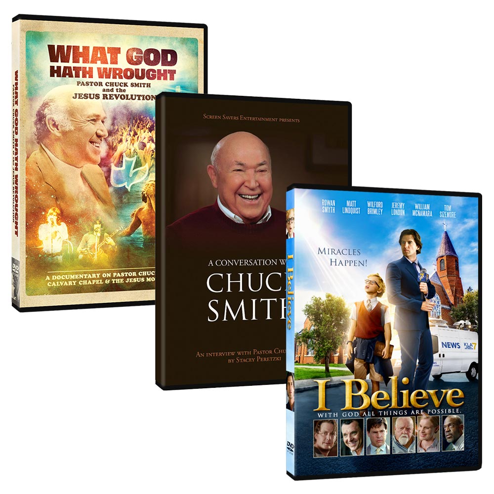 I Believe & Chuck Smith - DVD 3-Pack Special