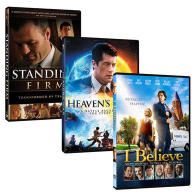 I Believe, Heaven's War, & Standing Firm - DVD 3-Pack Special
